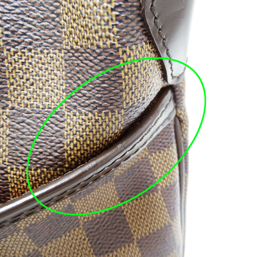 LOUIS VUITTON Authentic Brown Damier Shoulder Bag - Picture 12 of 13